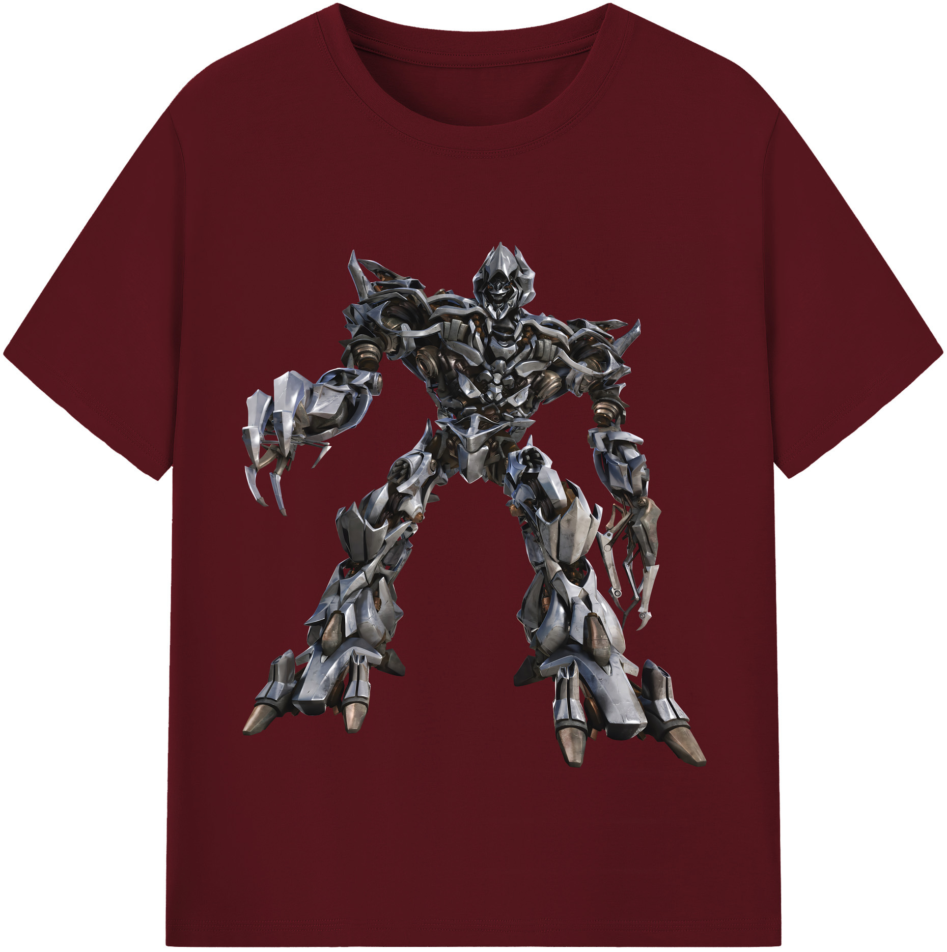 （画像用） Transformers トランスフォーマー 綿100％半袖Tシャツ（フロントプリント）